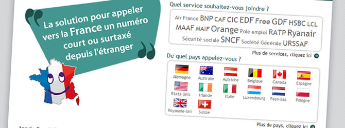 08 depuis l'�tranger
