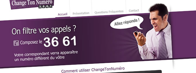 Change ton num�ro